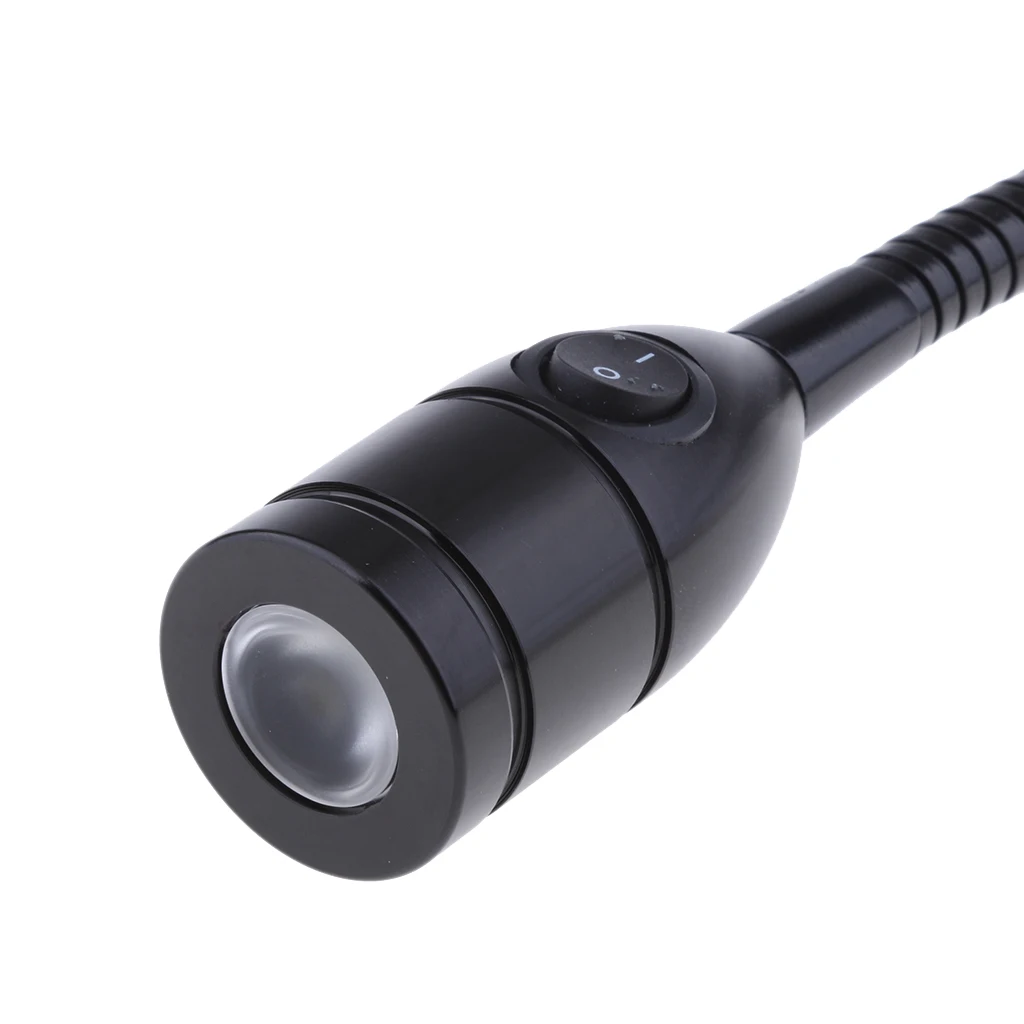 

Marine Boat RV LED Integrated Reading Swivel Lights Desk Lamp 12V Lamp head with push button switch