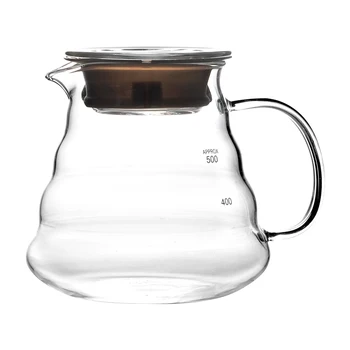 

Glass Coffee Pots Mini Camping Coffee Kettle Mug Modern Portable Minipresso 600ml Pitcher Moka Coffee Pot Bestselling GG50kf