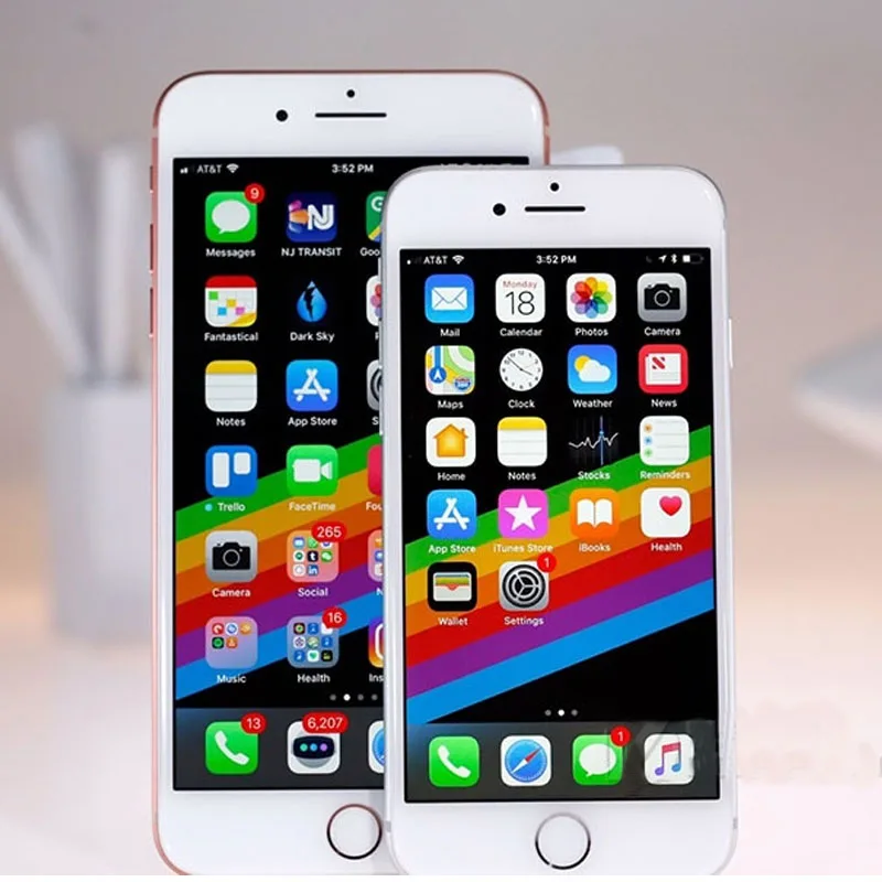 Оригинальный мобильный телефон Apple iPhone 8 / Plus 2G RAM 64 Гб/256 ГБ ROM с отпечатком пальца 4G