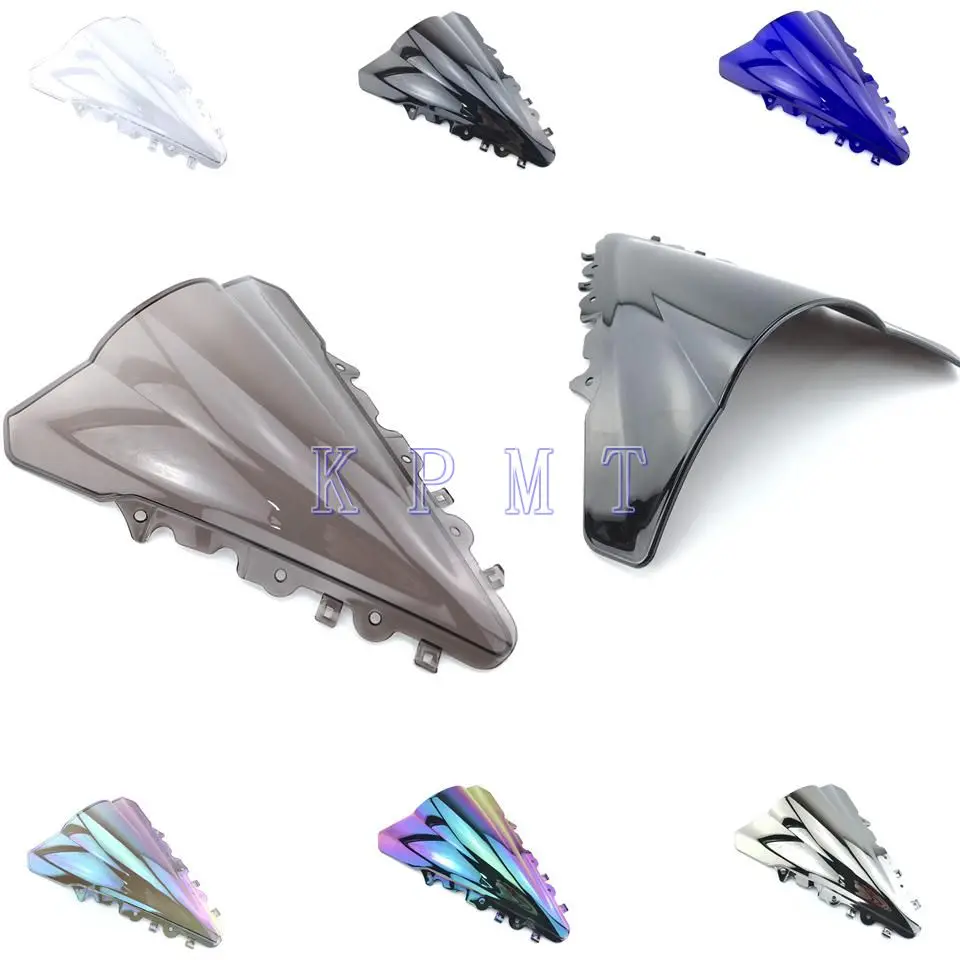 Ветровое стекло для мотоцикла с двойными пузырьками ветровое 2014 2015 2016 Yamaha YZF R15 R 15