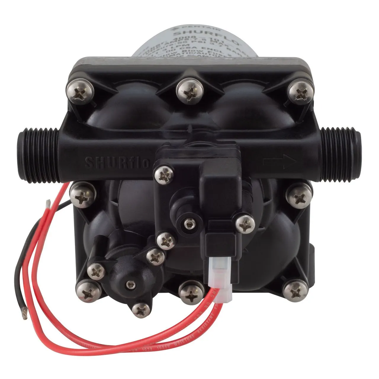 SHURFLO REVOLUTION 4008-101-A65 RV FRESH WATER PUMP 12V DC 3GPM 11.3L/min 60PSI diaphragm Pump high flow high pressure suck 1.8m