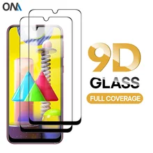2pcs Screen Protector für Samsung Galaxy M31S M31 Gehärtetem Glas Voll abdeckung Schutz Glas Film für Samsung M30 M30S