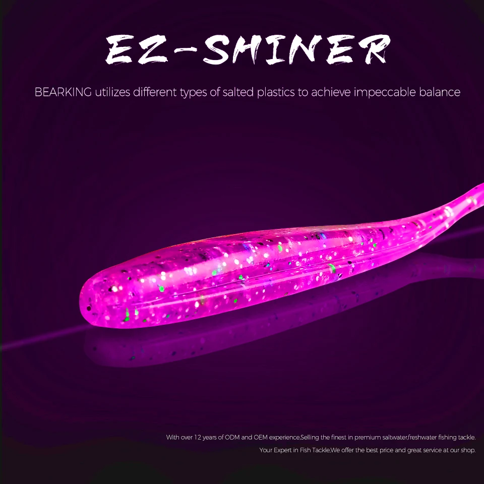 BEARKING Ez Shiner от 5 см 7 Высота каблука 10 или воблеры для горячего Карп Рыбалка мягкие