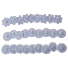 1 комплект резак для торта роликовые инструменты для выпечки помадки DIY Шоколадные украшения для тортов цветочный нож для печенья колеса аксессуары для пиццы