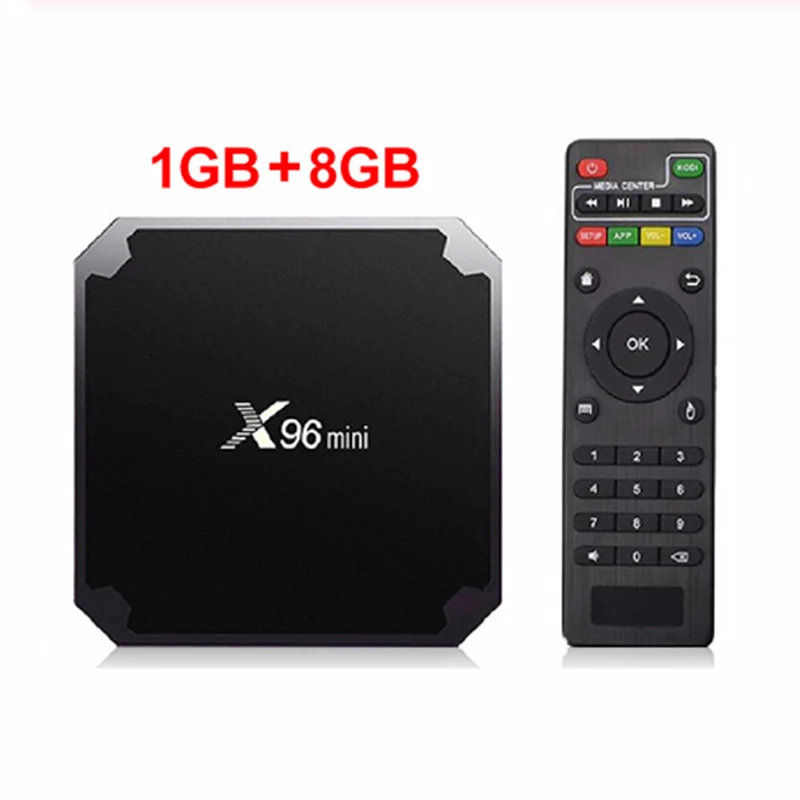 1G8G No X96 мини Android ТВ приставка X96mini Android 7,1 Смарт ТВ приставка 2 Гб 16 Гб Amlogic S905W четырехъядерный 2,4 ГГц WiFi Android 9,0 1Гб 8Гб - Цвет: 1G8G No