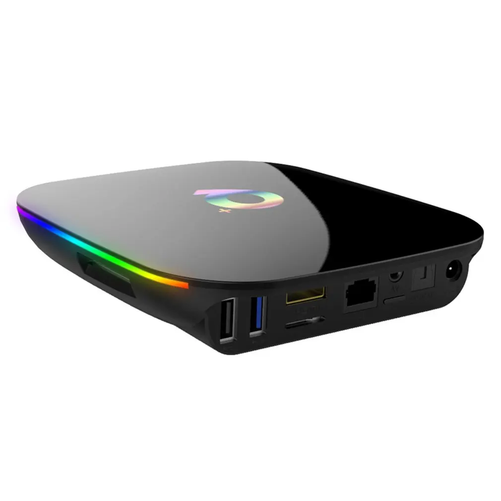 Superview Q-BOX Q+ Q Plus 4 Гб Amlogic Android 9,0 wifi Smart tv BOX высокой четкости смарт-медиаплеер