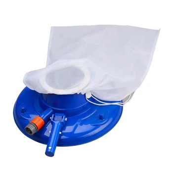 

Big Sucker Swimming Pool Leaf Vacuum Pool Leaf Bagger Cleaning Suction Cup for Home Random Handle
