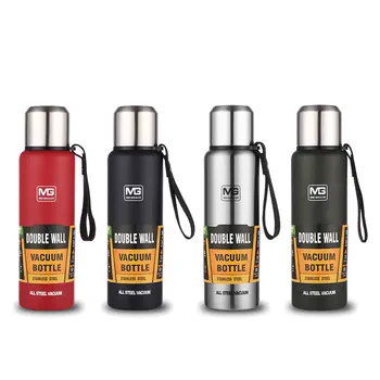 

4 Sizes Vacuum Flasks Thermos Double Wall Stainless Steel Large Capacity Thermos Cup Portable Outdoor Thermos Bottle Boy Girl