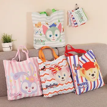 

Duffy Bear Stellalou ShellieMay Gelatoni Handbag Women Girls Cartoon Shoulder Bags Large Capacity Foldable Eco Shopping Bag Tote