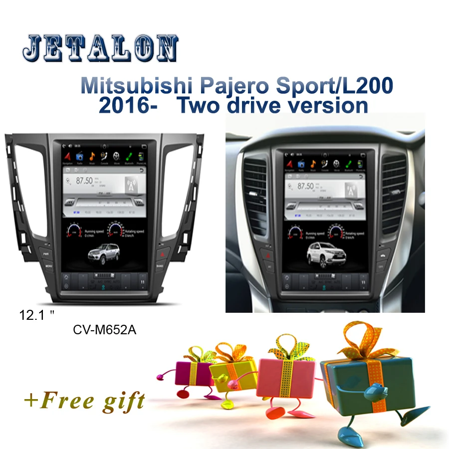 PX6 Smart 12 1 &quotIPS экран Tesla навигация для Mitsubishi PAJERO Sport L200 Android автомобильный