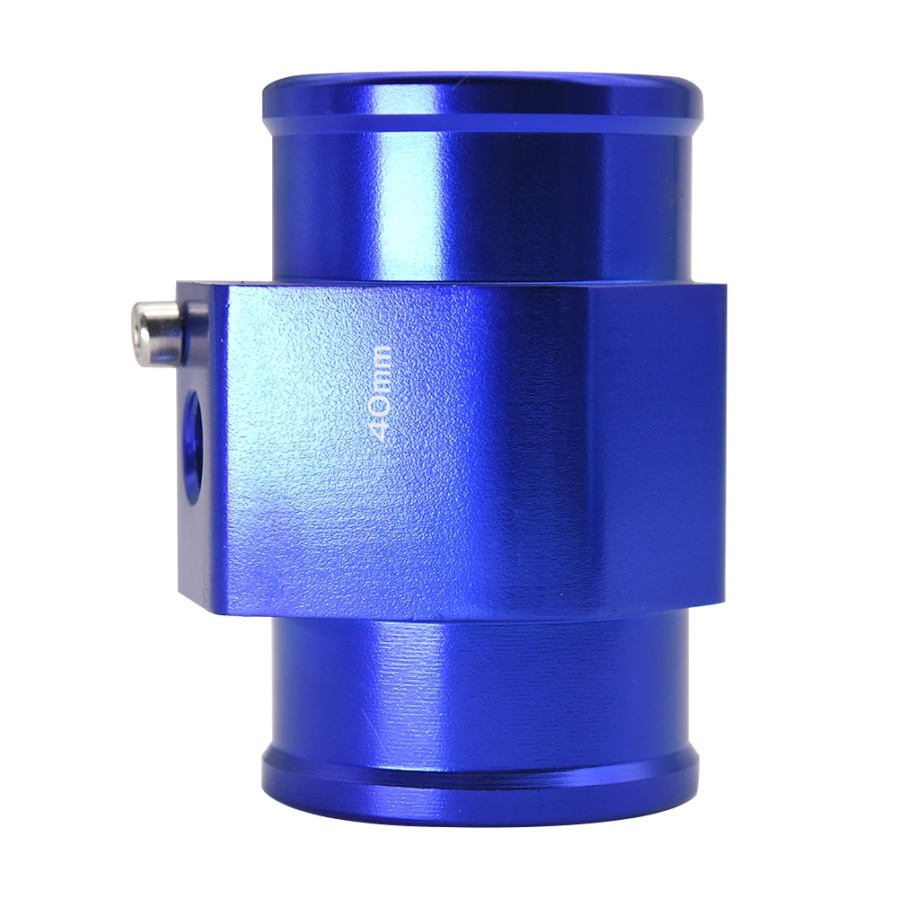 tamaño : 32MM VGEBY Temperatura del agua del automóvil Temperatura Junta de tubo de la junta Sensor Radiador Manguera Adaptador Azul 26-40MM