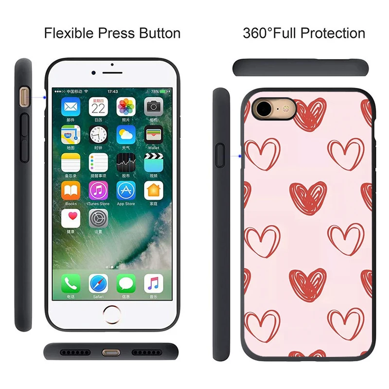 pink heart Case For OPPO Reno 2Z 2F ACE 10X Zoom Silicone Cases for Reno2 Z F 2 3 Pro 3Pro Protective Cover | Мобильные телефоны и