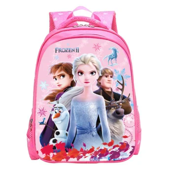 

Disney Frozen Cute Backpack Cartoon Schoolbag Elsa Anna Sofia girls cute primary Kindergarten Bag