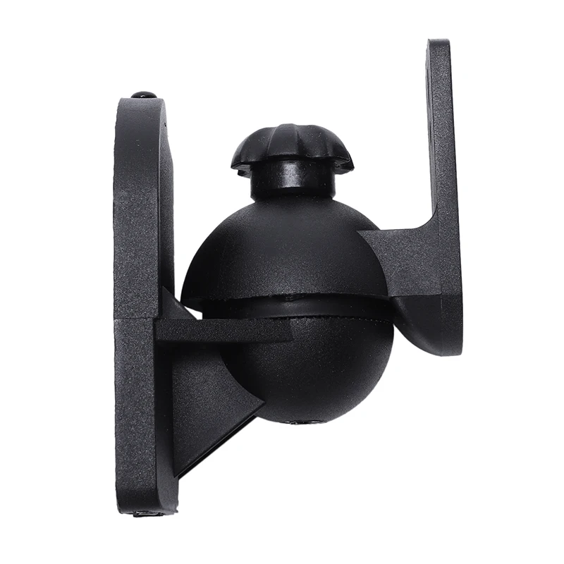 2 шт ABS пластиковая черная универсальная колонка с объемным звуком настенные кронштейны