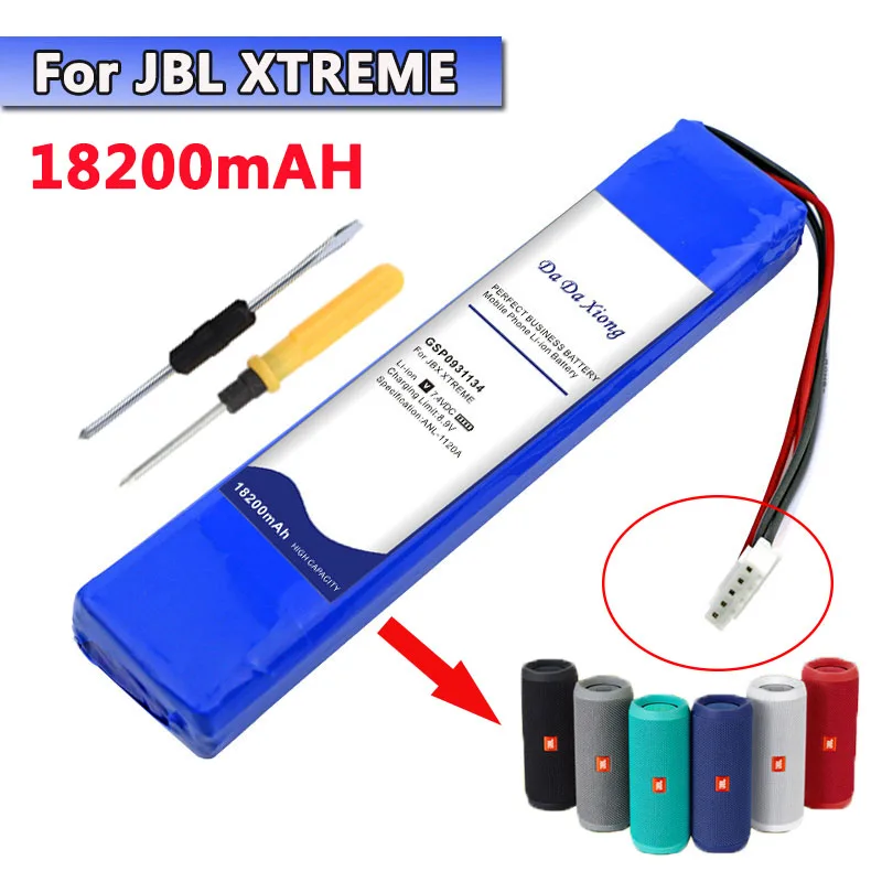 Аккумулятор 18200 мАч 37 0 Втч для JBL XTREME Speaker GSP0931134 с инструментами | Электроника