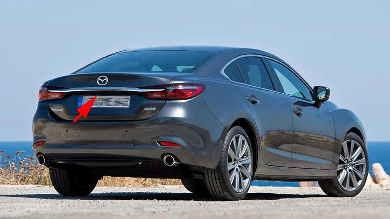 Для Mazda 6 Sedan Atenza GJ GL Facelift /28 Pin интерфейс для OEM монитора/6 V HD Автомобильная камера заднего вида