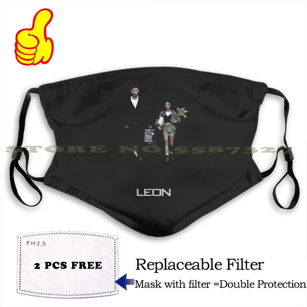 Leon Diy маска на лицо для взрослых и детей Леон Профессиональный кинотеатр актер