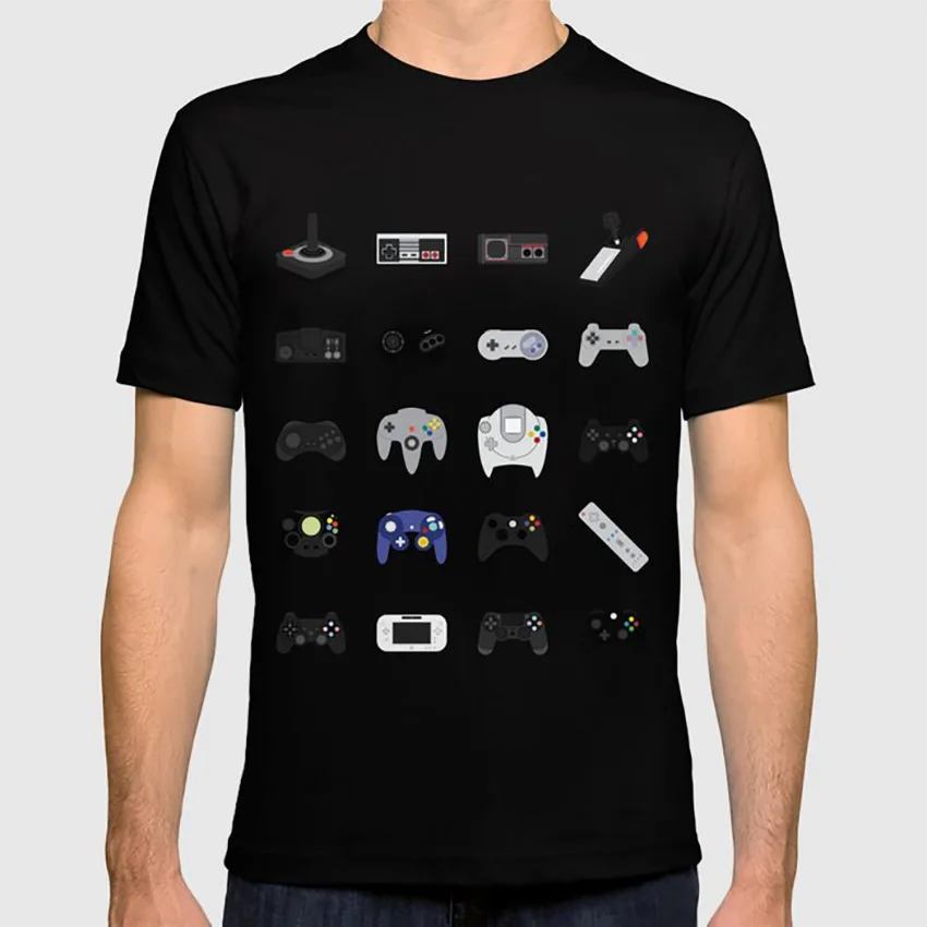Консоль Эволюция футболка игровые видеоигры Ретро Винтаж retrogaming geek поп культура