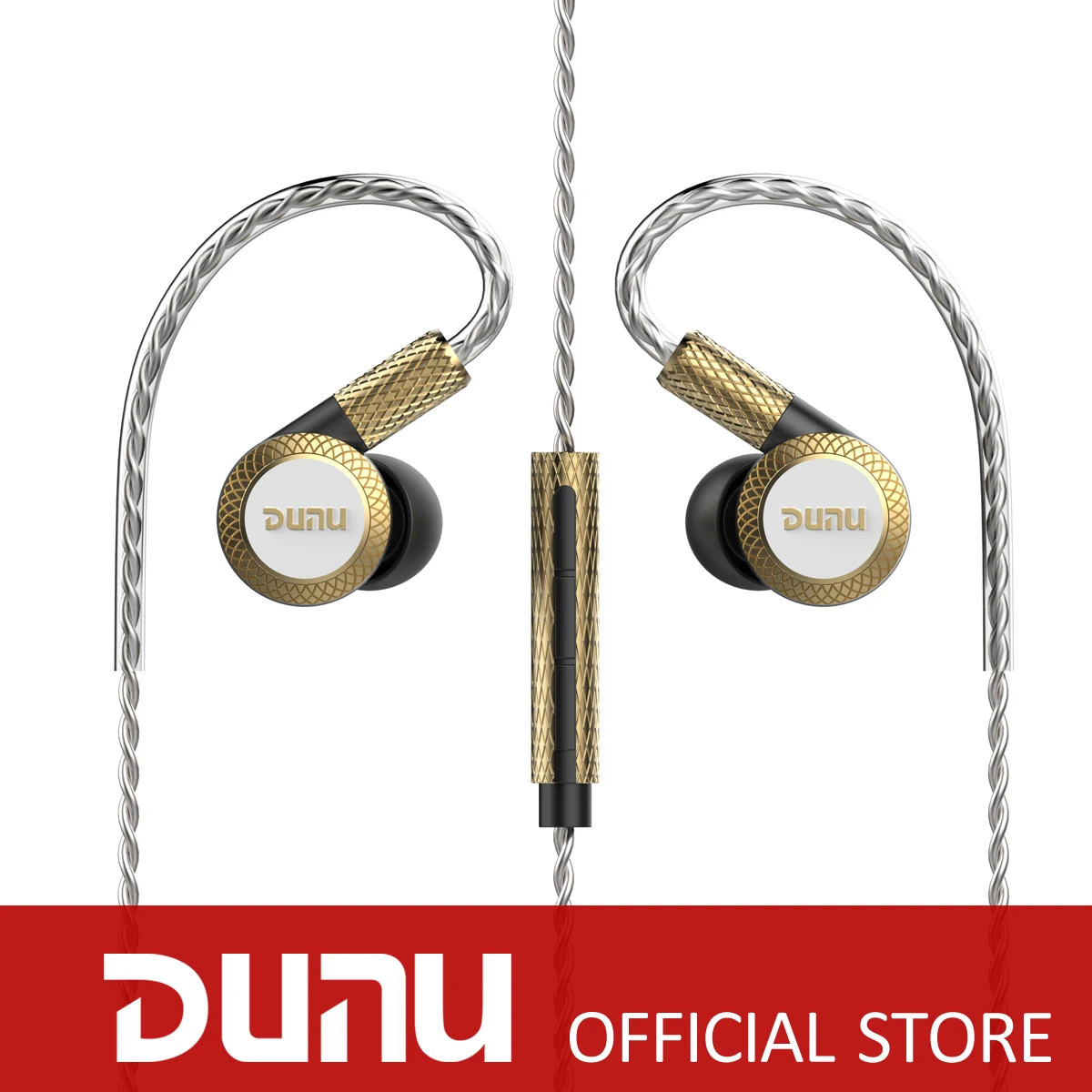 DUNU DM380 титановые мембранные тройные динамические наушники Hi-Res in-ear | Электроника