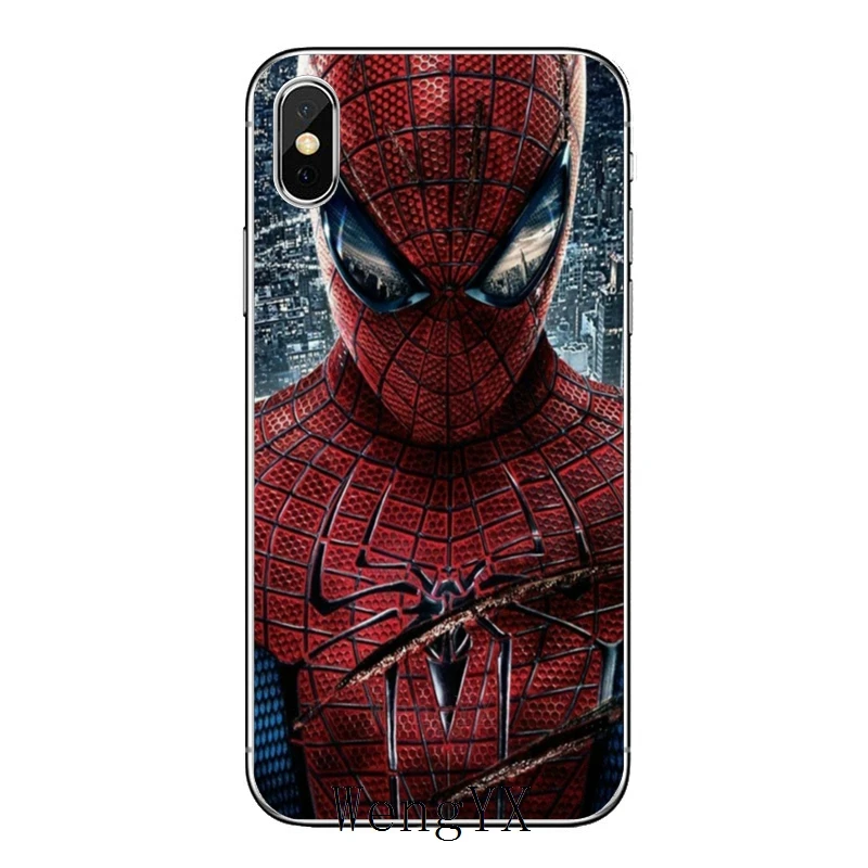 Мягкий чехол Marvel Человек-паук Логотип с принтом в виде Человека-паука, samsung Galaxy A10 A30 A40 A50 A60 A70 A6s A8 A9s J4 J6 Prime Plus - Цвет: spider-man-B-09