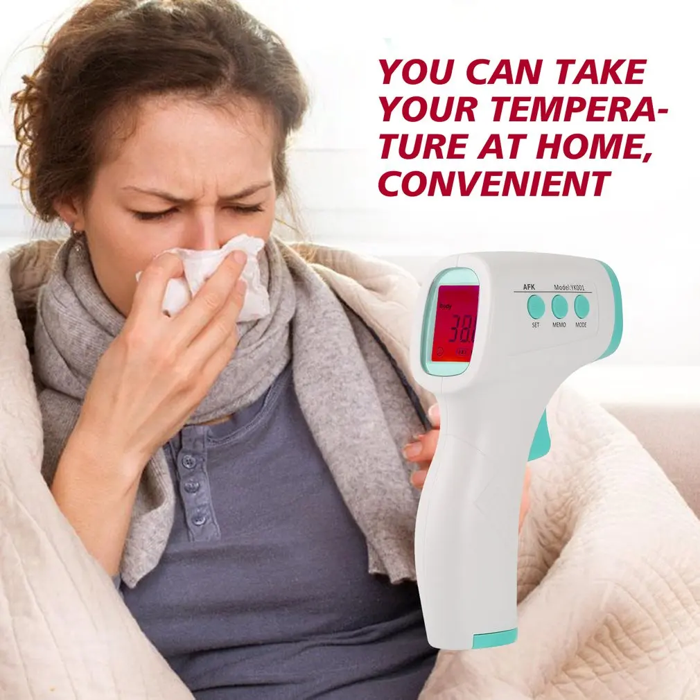 

AFK Handheld Infrared Thermometer High Precision Portable Thermometer Non-Contact Body Infrared Thermometer