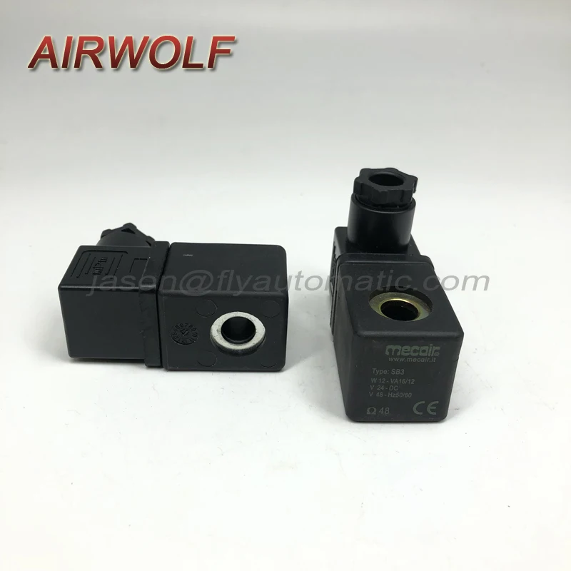 Mecair SB3 импульсный клапан катушки W12-VA16/12 V110DC V220/240AC V24DC соленоидная катушка