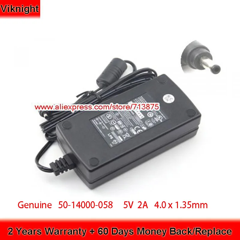 Genuine 50-14000-058 5V 2A AC Adapter for SYMBOL LS7808 LS7708 Laptop Power Supply | Компьютеры и офис