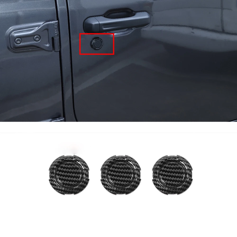 

For Jeep Wrangler TJ 1997 1998 1999 2000 2001 2002 2003 2004 2005 2006 Car Key Socket Cover Decal Trim Car Interior Accessories