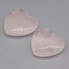 1PC Rose Quartz Natural Loose Beads Ornaments Love Heart Shape Polished Stone Reiki Healing Crystal DIY Gift Decoration Minerals 4