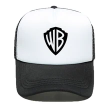 Мужская Женская Классическая бейсболка с принтом Warner Bros, бейсболка, кепка для папы, Спортивная Кепка из воздухопроницаемой сетки