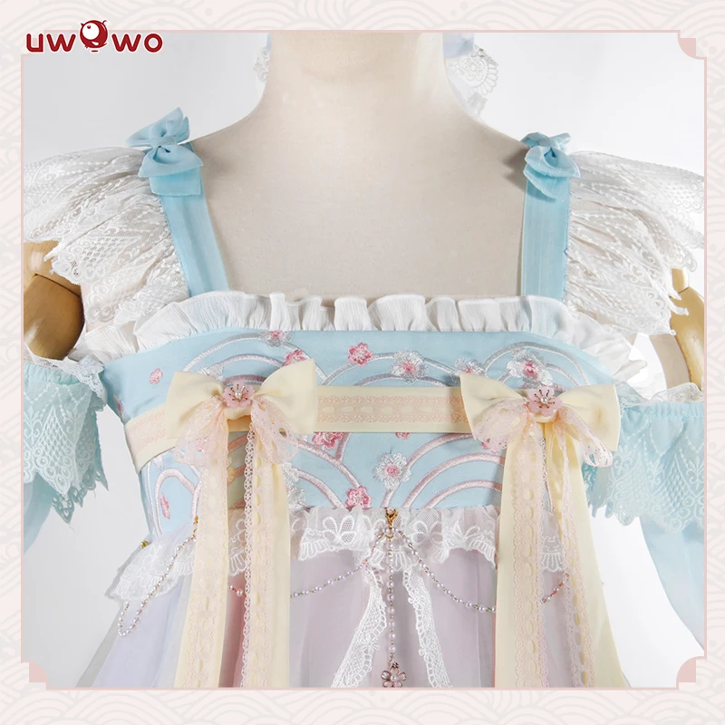 Uwowo Горячее предложение аниме косплей костюм для женщин Sakura Card Captor Косплей Kinomoto