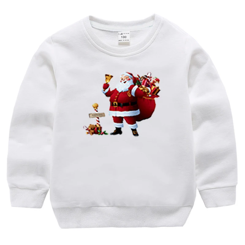 

Baby Boys girls Sweatshirts Children Clothes Christmas Costumes Casual Kawaii Kids T-Shirts Boys Sweater Girls Jumpers Pullover