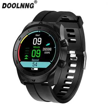 

DOOLNNG Heart Rate ECG DT79 Bluetooth Call Smart Watch Men Long Standby Sleep Tracker Women World Time Smartwatch for android