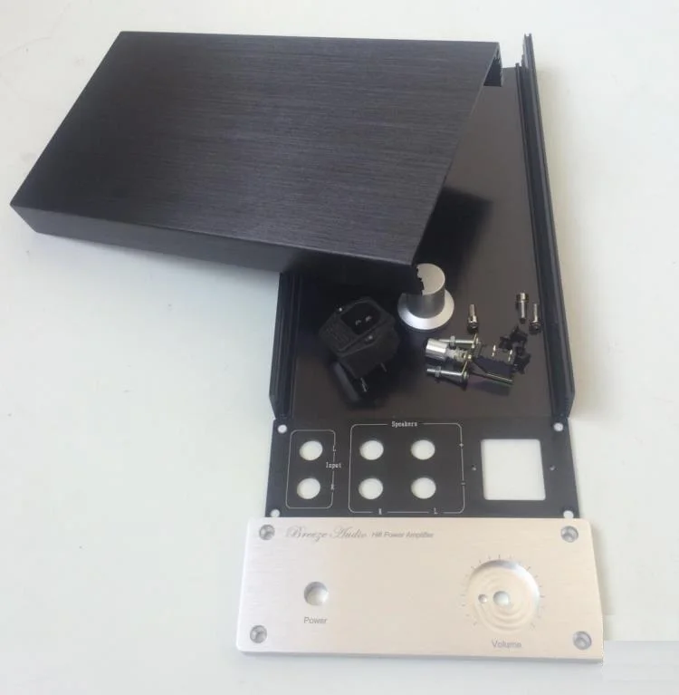 Size W155 H60 D261 Headphone amplifier preamplifier case DIY Chassis Preamp AMP Power Amplifier 1506