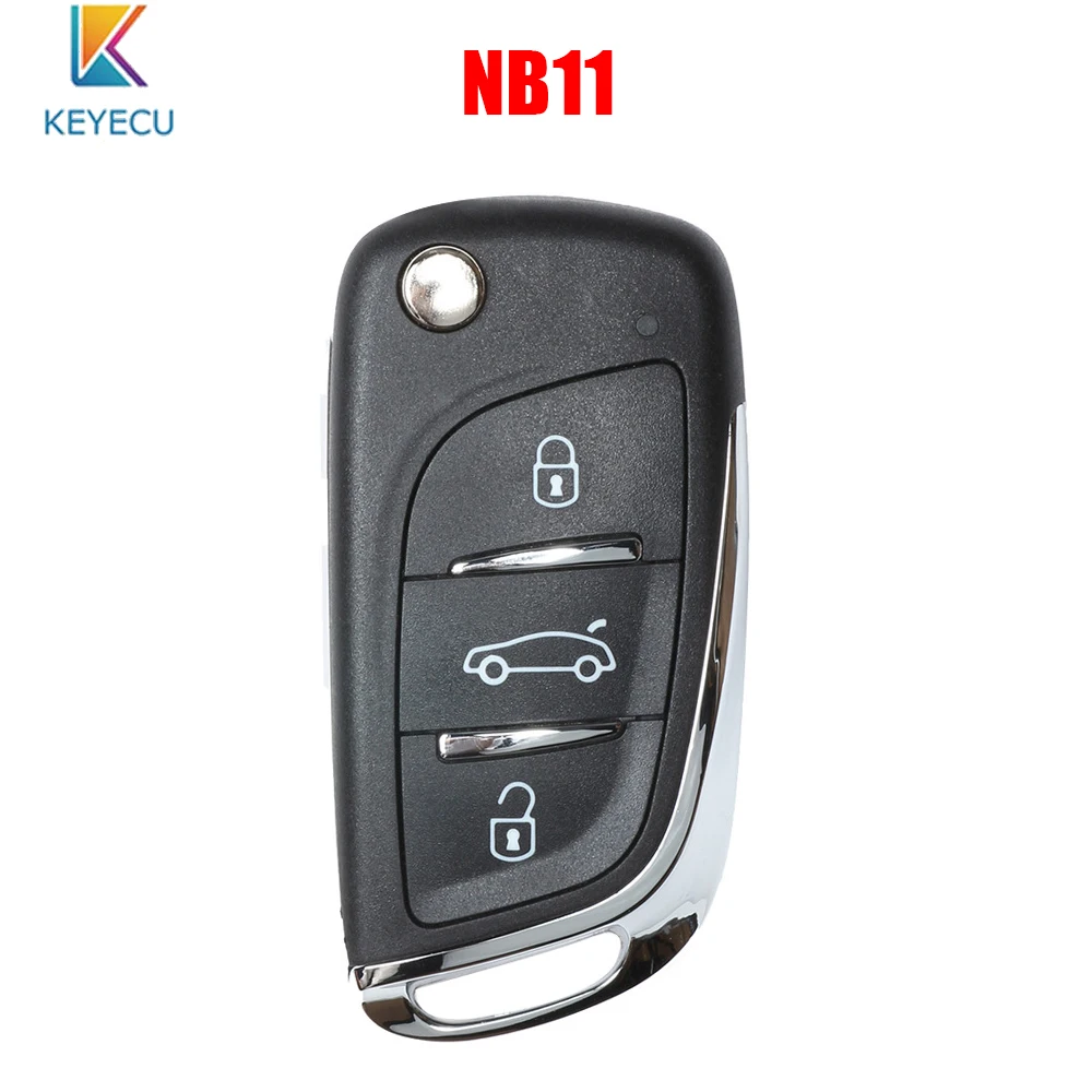 Универсальный дистанционный ключ Keyecu NB-Series для KD900 + KEYDIY NB11 3 кнопки | Автомобили и