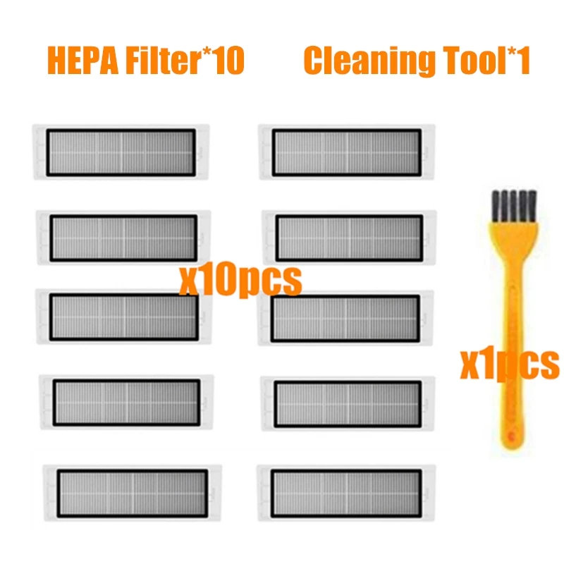 Replacement Part Filter Kit for Xiaomi Mi Robot s50/51 Roborock Vacuum Cleaner 