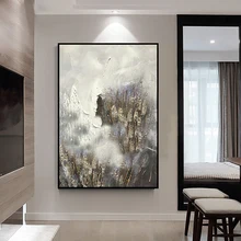 

Unframed Design Handmade Abstract 100% Handpainted Oil Painting on Canvas Wall Art Picture for Living Room Bedroom Home Decor