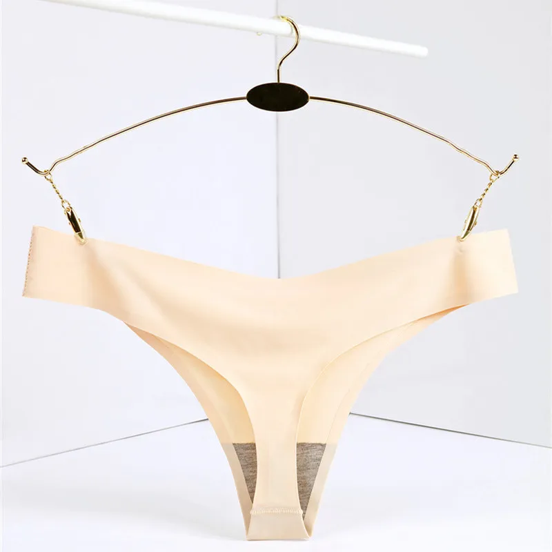 

Hot Sale Solid Women Sexy Seamless Underwear Women T Panties G String Women's Briefs Lingerie Thong for Women