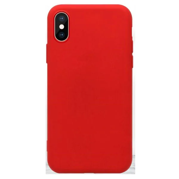 Red SUREHIN чехол для samsung galaxy S7 край S10e S10 S9 S8 плюс A70 A50 A40 2010 Note 9 8 чехол мягкий прозрачный силиконовый прозрачный чехол - Цвет: Red