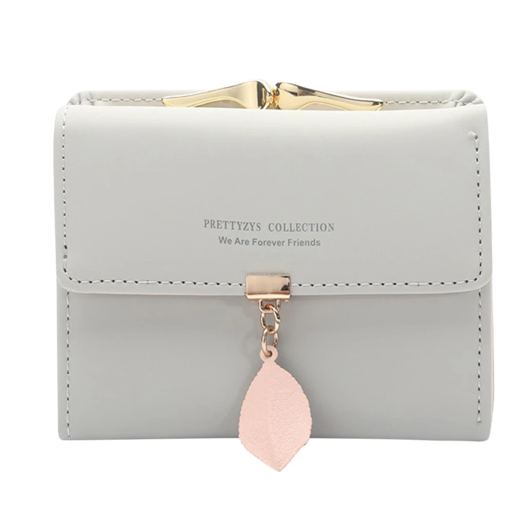 New Wallet Women Fashion Small Wallet Purse Female Magnetic Snap Money Bag Small Coin Pocket Credit Card Holder Bags 813