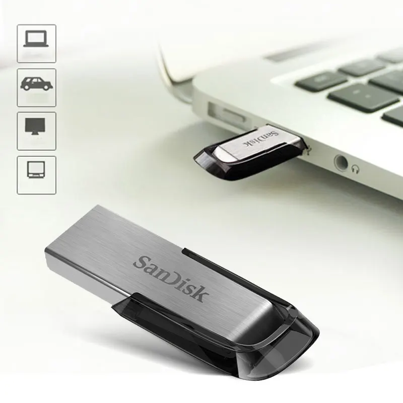 Sandisk USB 3 0 двойной OTG 1 флеш накопитель 2 Диск высокоскоростной 32 Гб 16 64 128 карта