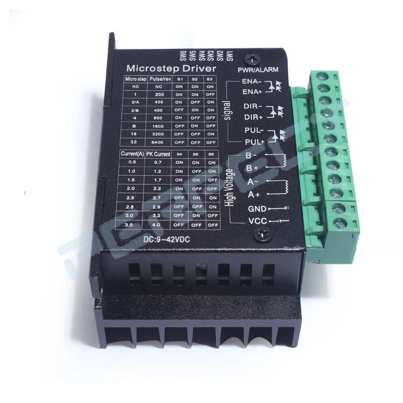Stepper Motor 4-lead Nema17 48mm 42BYGH47 0.55N motor with TB6600 stepper motor driver NEMA23 17