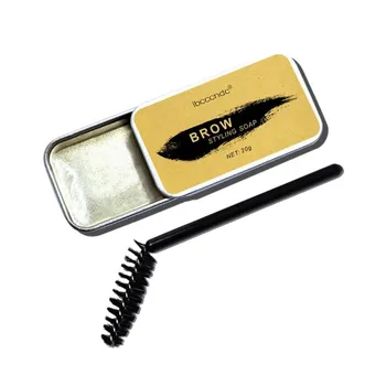 

Ibcccndc Eyebrow Soap 3D Feathery Brows Makeup Balm Styling Lasting Waterproof Eyebrow Setting Gel 20G