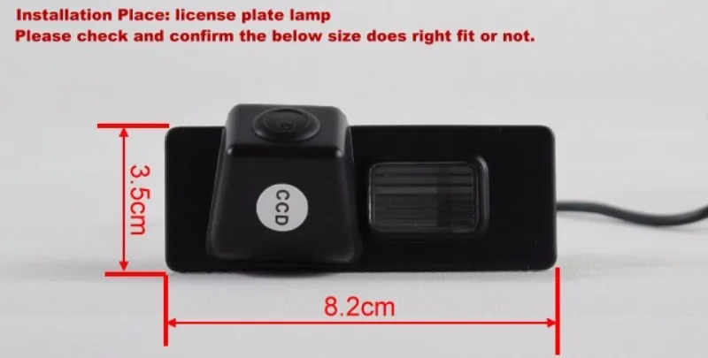 Car Camera For Daewoo Alpheon 2010~2015 High Quality Rear View Back Up Reversing Camera For Friends to Use  CCD with RCA frth