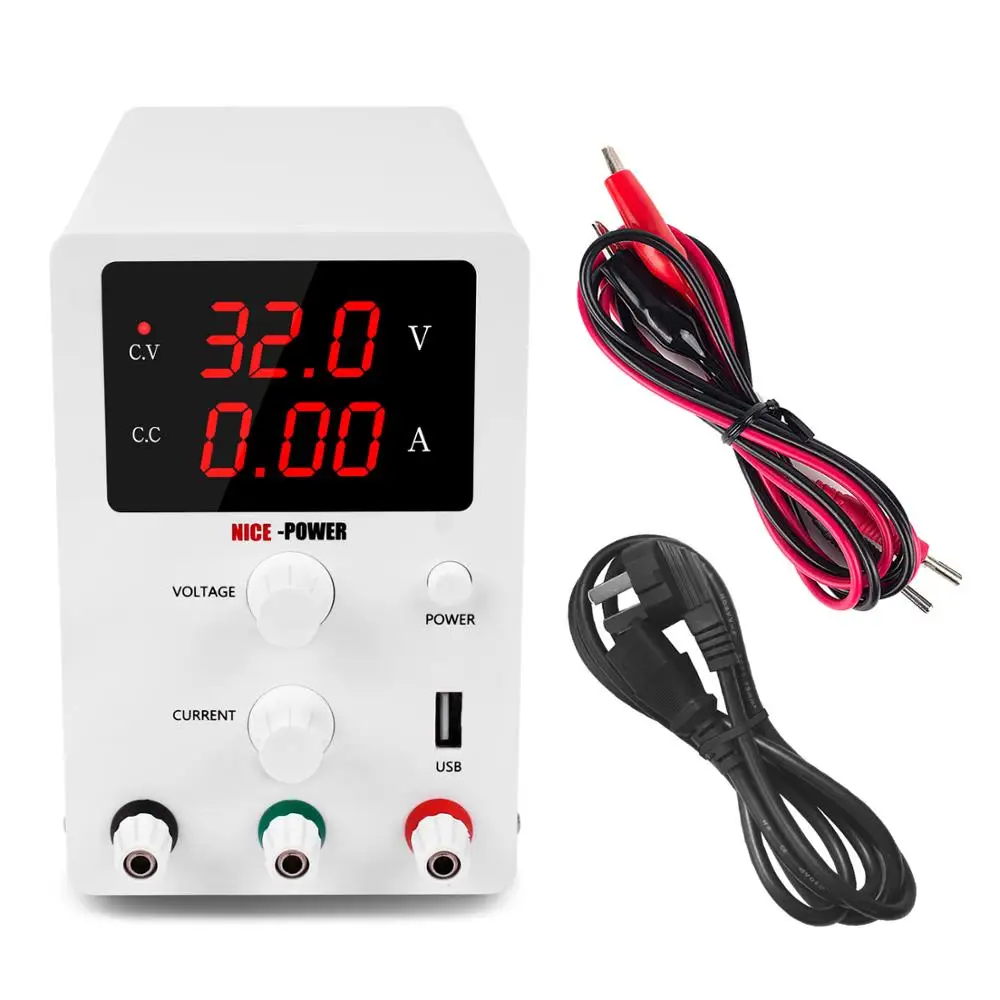 

Mini Switching Regulated Adjustable DC Power Supply power digital display 30V/60V/5A/10A Laptop Repair Rework