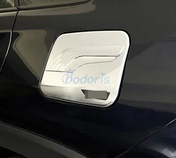 

For Toyota RAV4 XA50 2019 2020 Silver Color Fuel Tank Cover Gas Box Cap Trim Chrome Car Styling Accessories