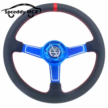 

Spceddy Stering Wheel 14 Inch Racing Steering Wheels Sport Universal Steering Wheel 350mm With Horn Button Sparc MC20S050985