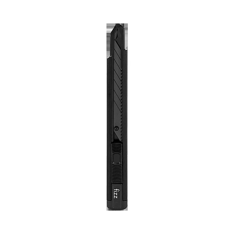 black Xiaomi Fizz универсальный нож, дизайн, 30 градусов, острый угол резки, складной нож, FZ215001-H металлическим лезвием, самофиксирующийся - Цвет: black