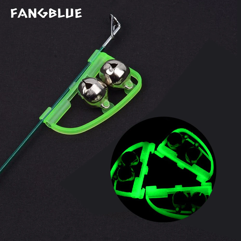 Alarme de pêche lumineuse en acier inoxydable pour brochet et carpe - Accessoire anti-dérapant pour canne