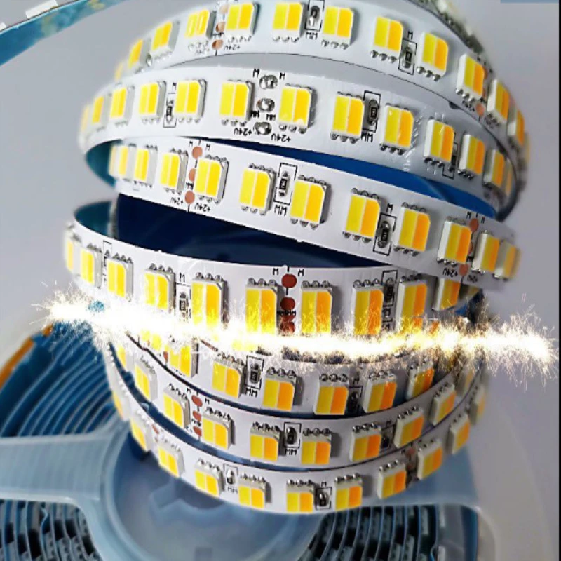 CCT Led Streifen Doppelweiß Warmweiß Weiß 2in1 Chip 5050/5025 smd band lampe dc CCT Led Streifen Doppelweiß Warmweiß Weiß 2in1 Chip 5050/5025 smd band lampe dc